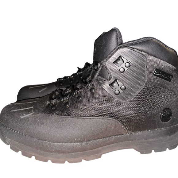 Men’s Timberland Euro Hiker Shell-Toe Boot - Black. US 11 M. MSRP $149 - Picture 4 of 12